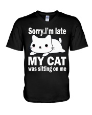 Cats V-Neck T-Shirt thumbnail