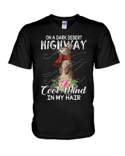 Cat V-Neck T-Shirt thumbnail
