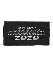 50th Wedding anniversary Cloth face mask thumbnail