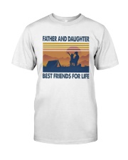 Camping Father Daughter Classic T-Shirt front