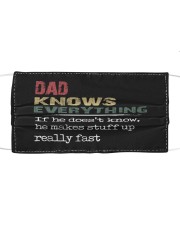 Dad Knows Cloth face mask thumbnail