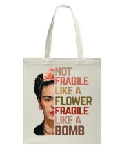 Frida Kahlo fragile mandala Tote Bag thumbnail