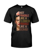 Frida Kahlo fragile mandala Classic T-Shirt thumbnail