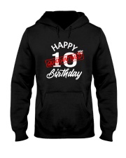 10 slash quarantined birthday Hooded Sweatshirt thumbnail