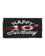 10 slash quarantined birthday Cloth face mask thumbnail