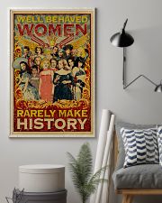 Retro well-behaved women canvas 11x17 Poster lifestyle-poster-1