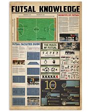 Futsal knowledge 11x17 Poster front