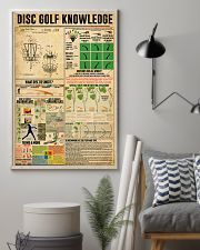 Disc Golf Disc Golf knowledge poster 11x17 Poster lifestyle-poster-1