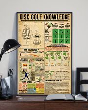 Disc Golf Disc Golf knowledge poster 11x17 Poster lifestyle-poster-2