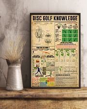 Disc Golf Disc Golf knowledge poster 11x17 Poster lifestyle-poster-3