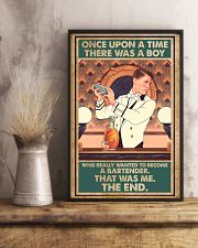 A boy wanted to become bartender 11x17 Poster lifestyle-poster-3