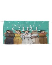 Fight like a girl 2 Cloth face mask front