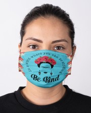 Frida Kahlo be kind Cloth face mask aos-face-mask-lifestyle-01