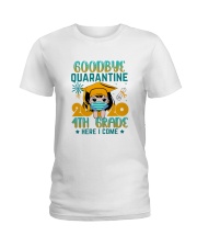 White Girl 4th grade Goodbye quarantine Ladies T-Shirt thumbnail