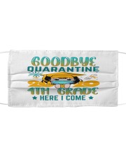White Girl 4th grade Goodbye quarantine Cloth face mask thumbnail