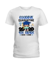 White Boy 4th grade Goodbye quarantine Ladies T-Shirt thumbnail