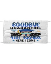 White Boy 4th grade Goodbye quarantine Cloth face mask thumbnail