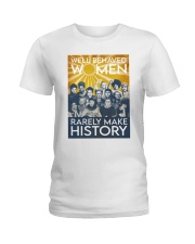 RBG Frida Kahlo well behaved retro Ladies T-Shirt thumbnail