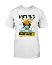 Black Girl Sophomore Stop Me Graduation Classic T-Shirt front