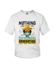 Black Girl Sophomore Stop Me Graduation Youth T-Shirt thumbnail