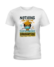 Black Girl Sophomore Stop Me Graduation Ladies T-Shirt thumbnail