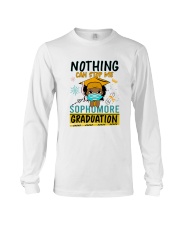 Black Girl Sophomore Stop Me Graduation Long Sleeve Tee thumbnail