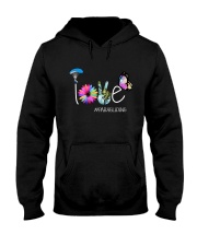 Paragliding Need Love Peace Hooded Sweatshirt thumbnail