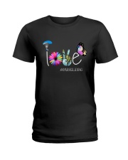 Paragliding Need Love Peace Ladies T-Shirt thumbnail