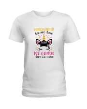Kindergarten We are done Ladies T-Shirt thumbnail