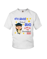 4th grade Virtual grad Youth T-Shirt front