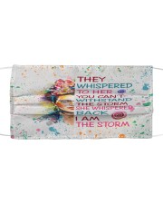 Frida Kahlo they whispered Cloth face mask front