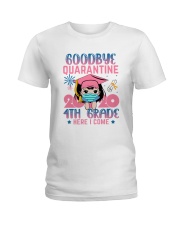 White Girl 4th grade Goodbye quarantine Ladies T-Shirt thumbnail