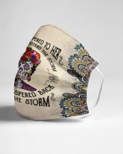 Frida Kahlo whispered mandala Cloth face mask aos-face-mask-lifestyle-21