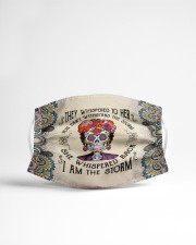 Frida Kahlo whispered mandala Cloth face mask aos-face-mask-lifestyle-22