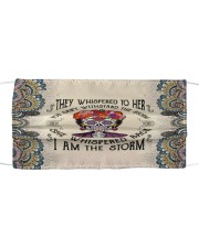 Frida Kahlo whispered mandala Cloth face mask front