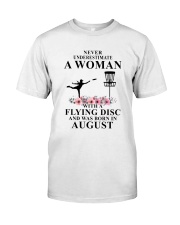 Disc Golf August Woman Love Shirt Classic T-Shirt front
