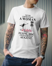 Disc Golf August Woman Love Shirt Classic T-Shirt lifestyle-mens-crewneck-front-6