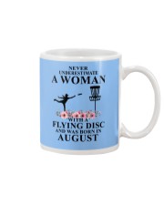 Disc Golf August Woman Love Shirt Mug thumbnail