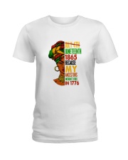 Woman Juneteenth Day 2 Ladies T-Shirt thumbnail