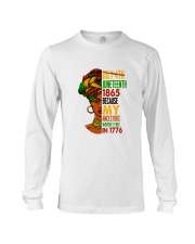 Woman Juneteenth Day 2 Long Sleeve Tee thumbnail