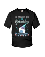 6 GermanySpent Birthday Youth T-Shirt front