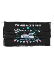 6 GermanySpent Birthday Cloth face mask thumbnail