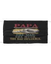 Papa Man Myth Influence Cloth face mask thumbnail