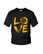 Scuba Diving Love Sunflower Youth T-Shirt thumbnail