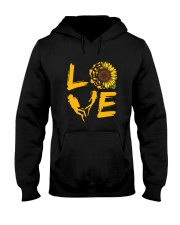 Scuba Diving Love Sunflower Hooded Sweatshirt thumbnail