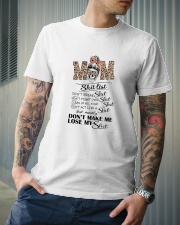 Mom Don't Make Me Lose Classic T-Shirt lifestyle-mens-crewneck-front-6