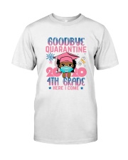 Black Girl 4th grade Goodbye quarantine Classic T-Shirt thumbnail