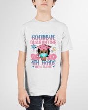 Black Girl 4th grade Goodbye quarantine Youth T-Shirt garment-youth-tshirt-front-01
