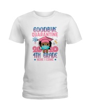 Black Girl 4th grade Goodbye quarantine Ladies T-Shirt thumbnail