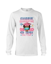 Black Girl 4th grade Goodbye quarantine Long Sleeve Tee thumbnail